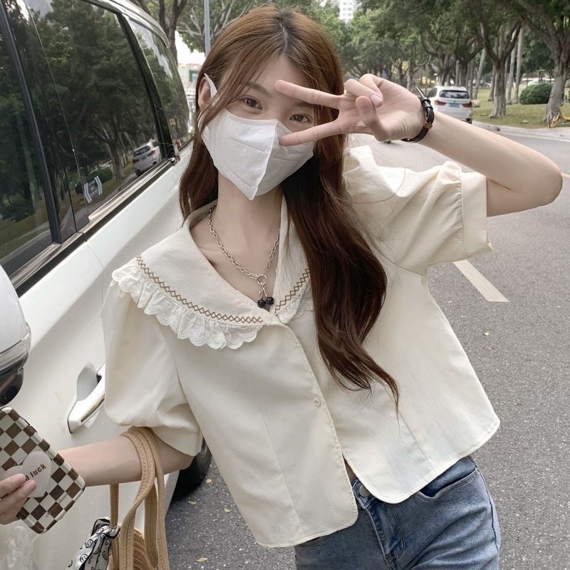 Áo Sơ Mi Nữ Thiết Kế Mỏng Phong Cách Hàn Quốc Mùa Hè Mới