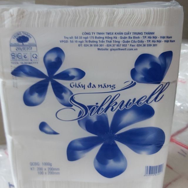 Giấy ăn đủ cân đẹp Silkwell