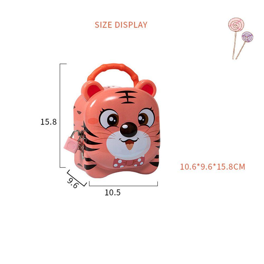 Hộp Đựng Tiền Tiết Kiệm Hình Chú Hổ Năm Mới Dễ Thương Cho Bé