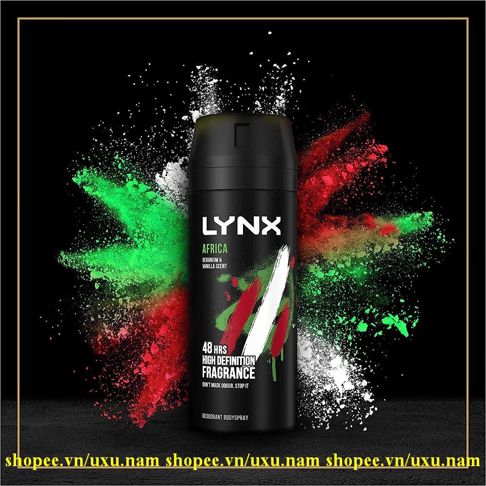 Xịt Khử Mùi 150Ml Axe Non Stop Africa, Của Hàng Chính Hãng.