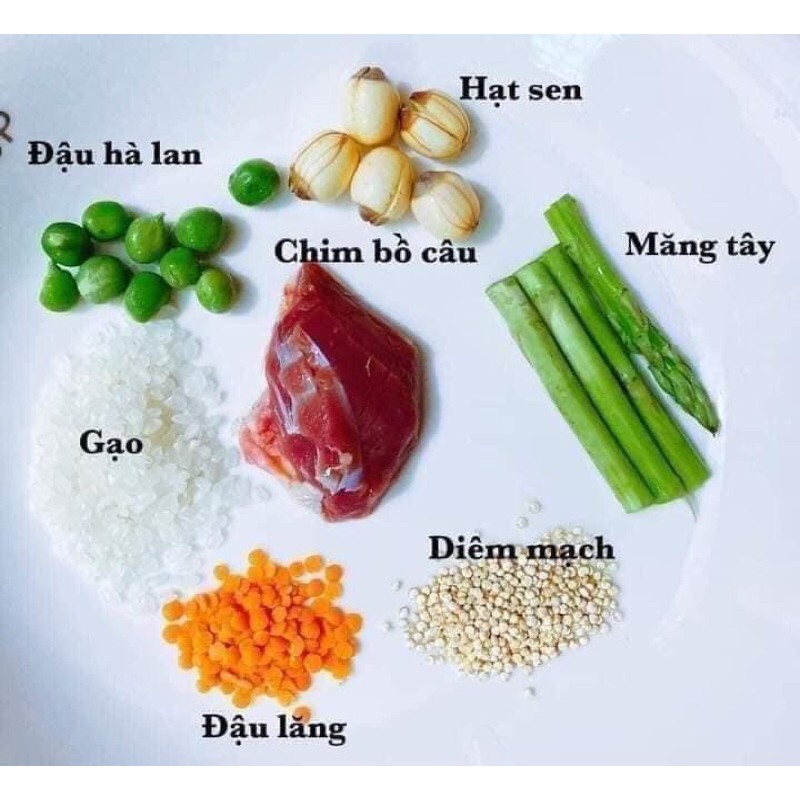 Hạt hữu cơ chia nhỏ nấu cháo, làm sữa hạt 100gr