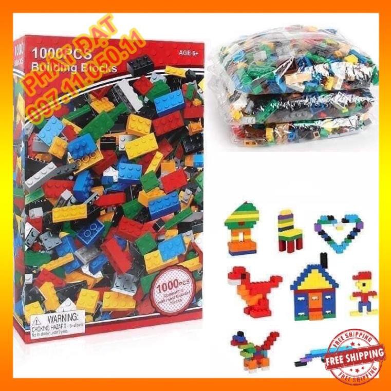 Bộ Đồ Chơi Lego Xếp Hình 1000 Chi Tiết Cho Bé