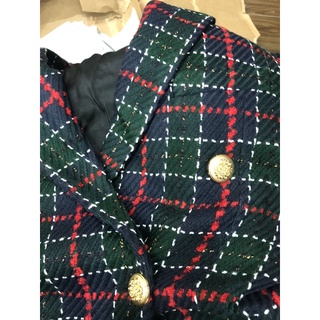 áo blazer dạ tweed Zara