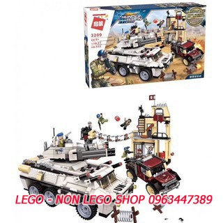 Lego - Enlighten Qman 3209 ( Nhiệm vụ sấm sét 930 mảnh )