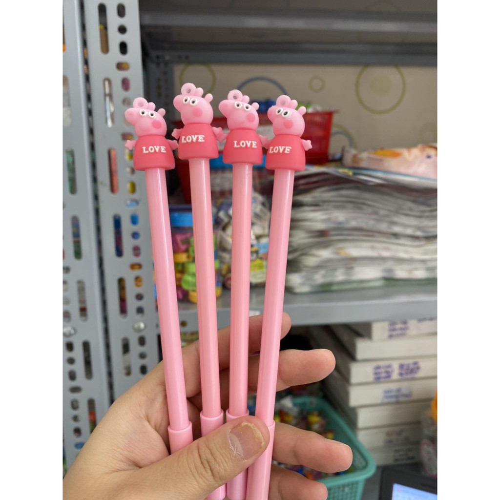 Bút nước tím mẫu hoạt hình ( mực tím thơm)