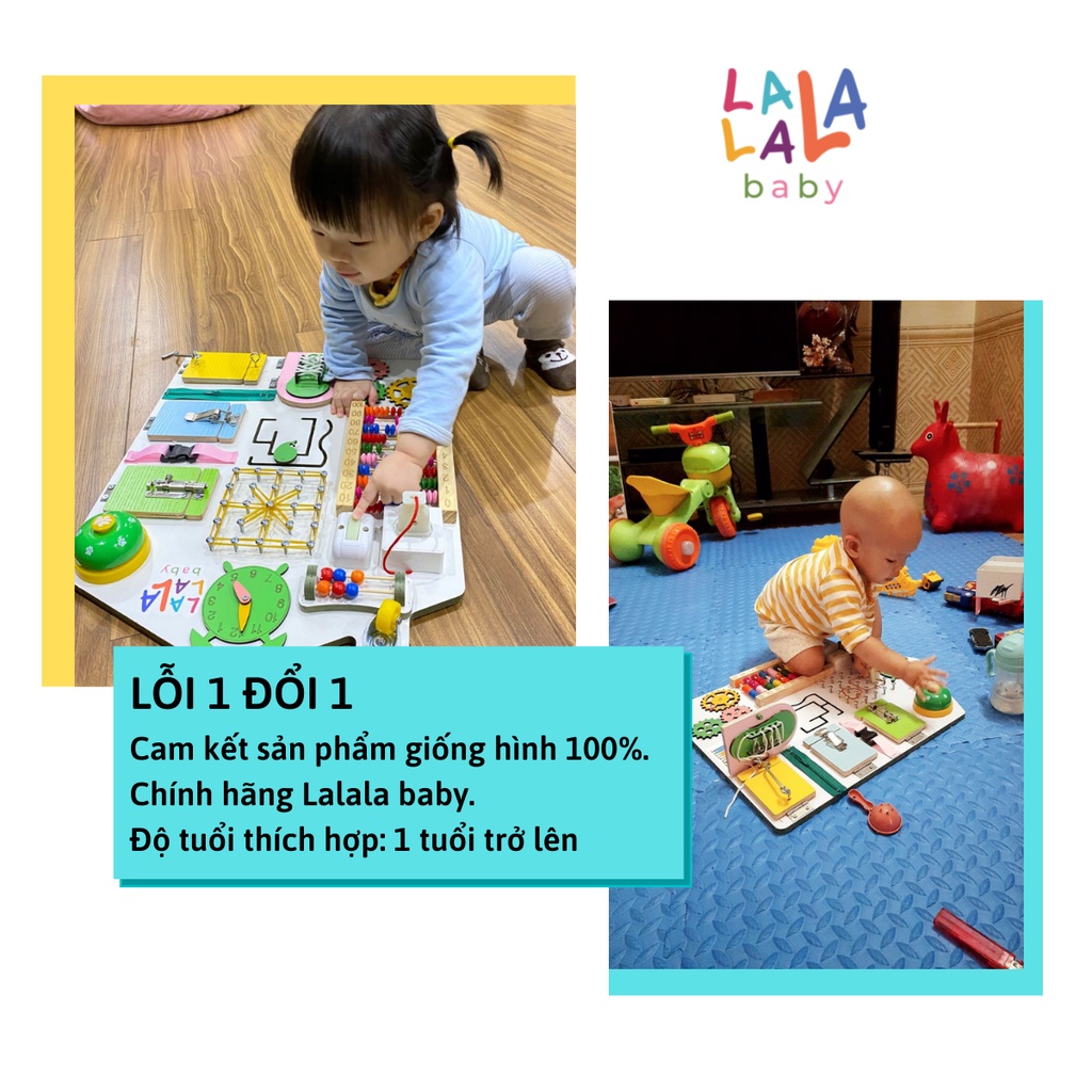 [Mã LIFETOYS1 giảm 30K đơn 99K] Bảng bận rộn, busy board cho bé, Phát triển toàn diện. Made in Việt Nam.40x50x5cm.