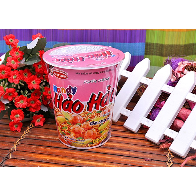 Mì Handy Hảo Hảo tôm chua cay ly 67g