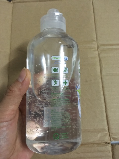 Gel rửa tay khô 320ml chai có vòi hương trà xanh và lavender Parmacity | BigBuy360 - bigbuy360.vn
