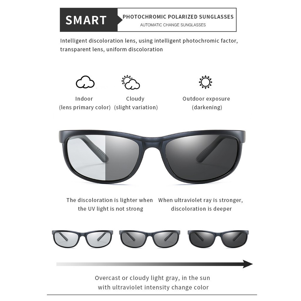 Kính Mát Phân Cực Nhiều Màu Sắc Dùng Khi Đi Xe Đạp / Leo Núi | BigBuy360 - bigbuy360.vn