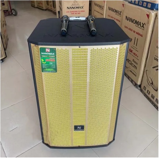 Loa Kéo Công Suất Lớn Nanomax SK-1801 Bass 5 Tấc 50cm Công Suất 950w Karaoke Bluetooth