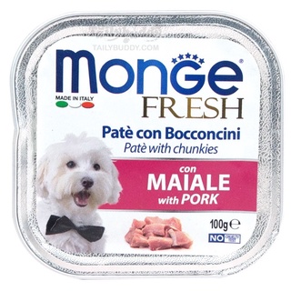 Pate cho chó MONGE 100gr
