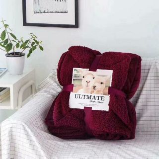 CHĂN CỪU ẤM ÁP bông nhungng ấp áp chất lượng cao