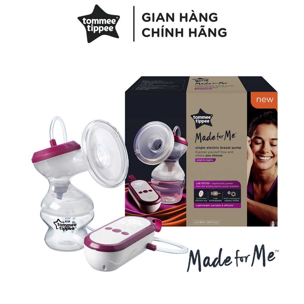 Máy hút sữa điện đơn Tommee Tippee Made for Me