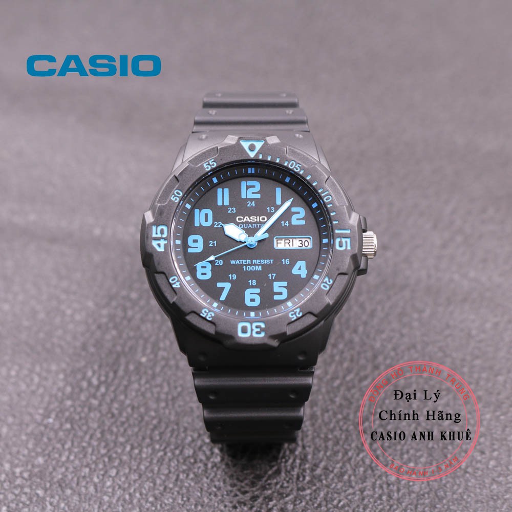 Đồng hồ nam Casio MRW-200H-2BVDF dây nhựa