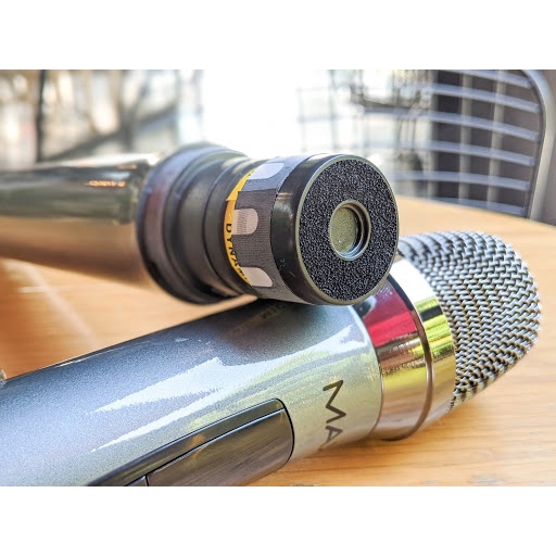 Micro Karaoke Không Dây Giá Rẻ Micro MAX19 Cao Cấp Dành Cho Dàn Kara Gia Đình Hát Live, Loa Bluetoth, Loa Kẹo Kéo, Amply