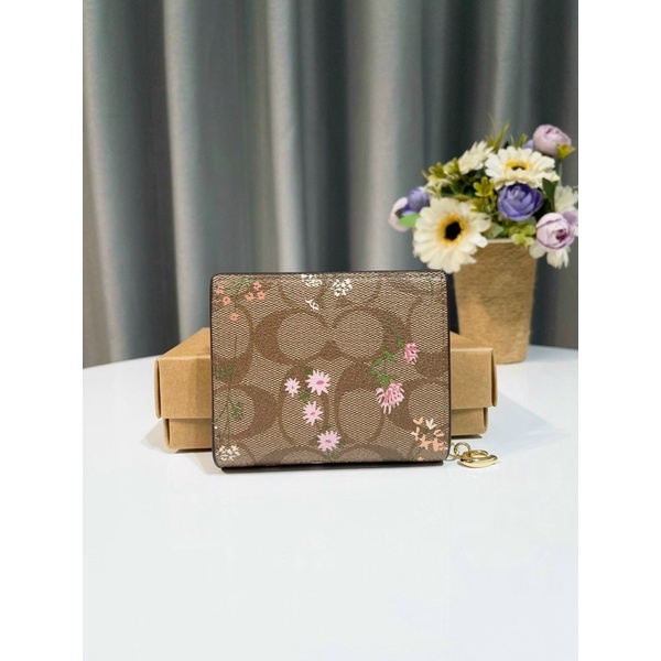 Ví Coach mini full box xuất xịn