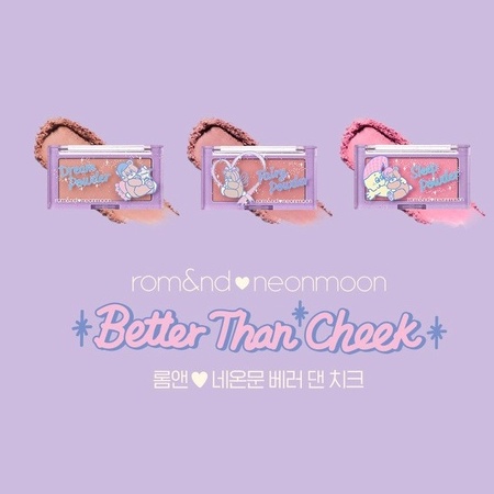 [Rom&amp;nd] Phấn má hồng Hàn Quốc Romand Better Than Cheek 3.8g - Romand x Neonmoon