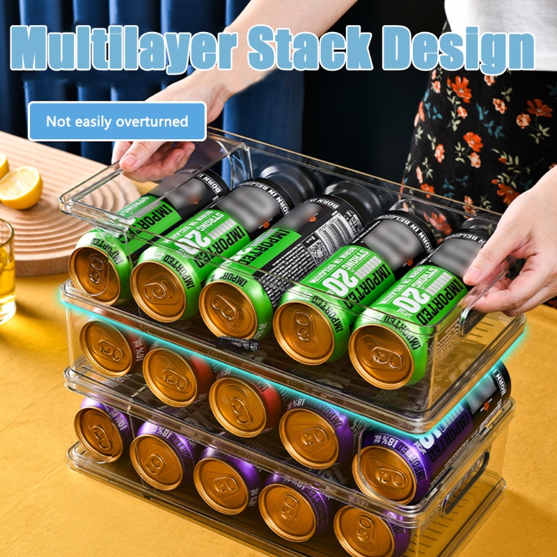 Hộp Đựng Đồ Uống Trong Suốt Tiện Dụng Cho Gia Đình