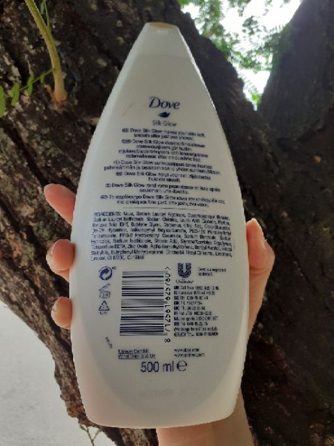 Sữa tắm Dove soft glow 0% xút, 0% parabens... da mềm mướt lắm luôn.