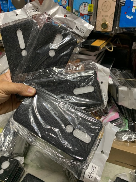 Ốp nokia X5,nokia 3.1, X6 ,Nokia6.1, dẻo silicon kiểu da