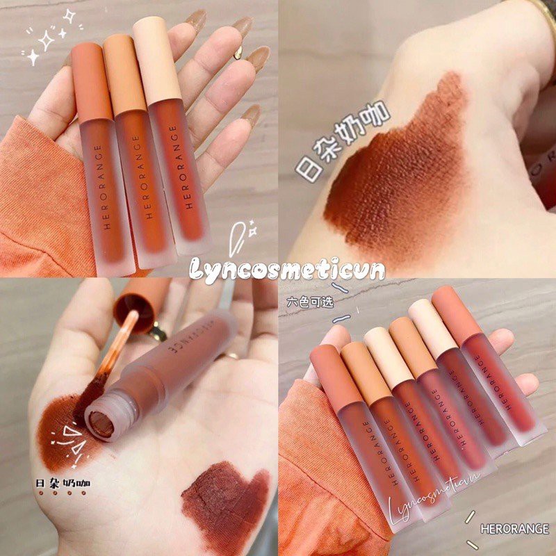 💄 Set SON KEM LÌ 3 Cây HUDAPRO LOVE LIP GLAZE Chính Hãng Nội Địa