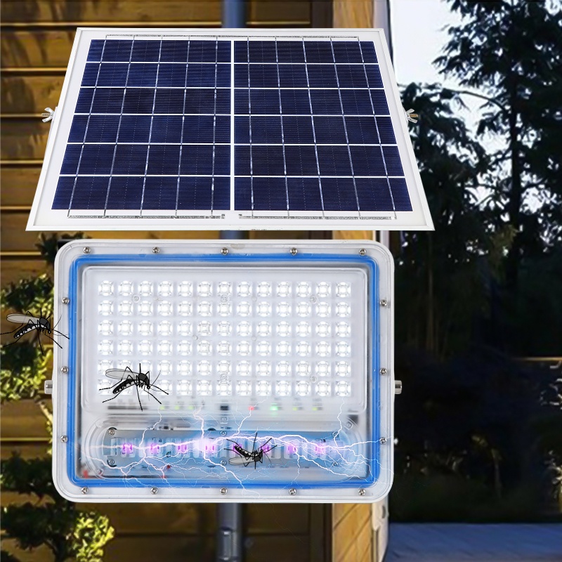 Đèn Năng Lượng Mặt Trời, Tích Hợp Diệt Muỗi, Đèn Tấm Pin Rời, Chống Nước Tuyệt Đối- ABM SOLAr