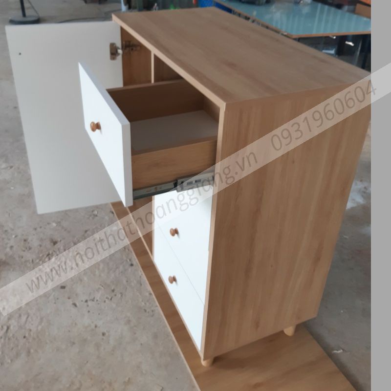 Tủ gỗ đa năng, Tủ đồ áo, Tủ bếp, gỗ MDF phủ melamine lõi xanh chống ẩm, phụ kiện cao cấp- ( ráp sẵn)