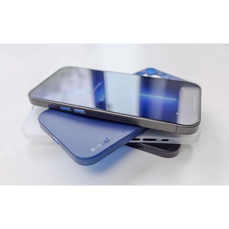 🌟CHÍNH HÃNG🌟   Ốp SIÊU MỎNG 0,3MM MEMUMI iPHONE 13 / mini / Pro / Max