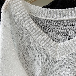 Áo Len Croptop Tay Dài Hèo Studio (Ảnh Thật)