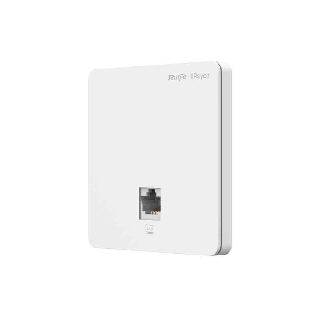 Bộ phát WiFi gắn tường, dạng ổ điện Ruijie 1200F 1200P LAN 100M/1000M, 110 users