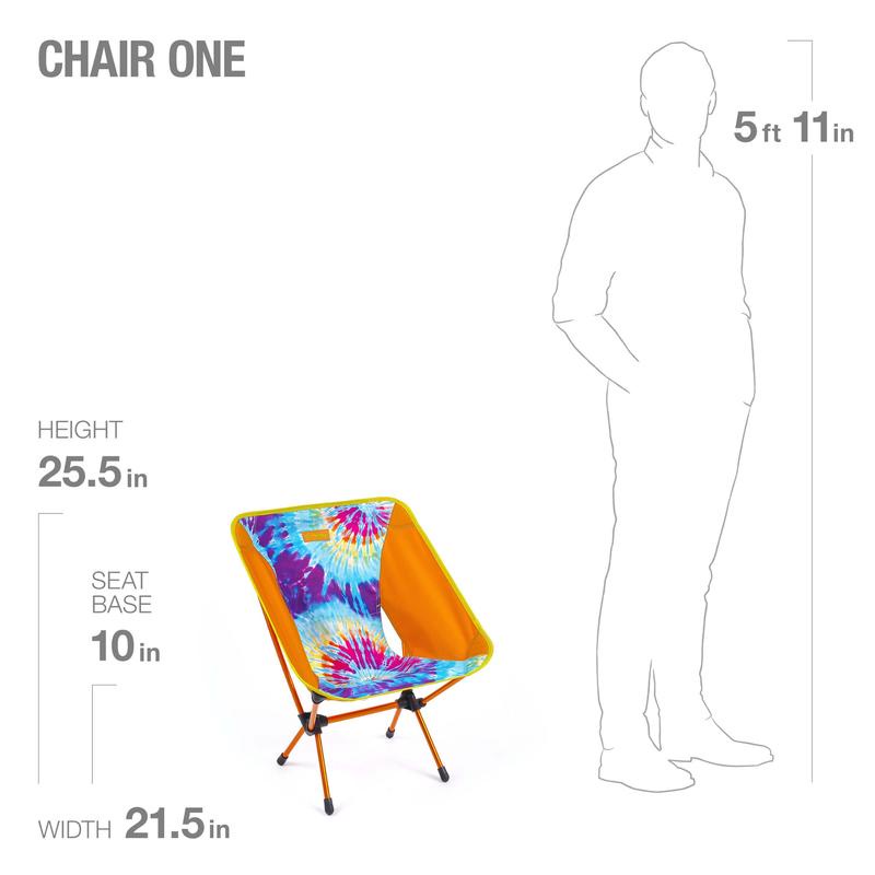 Ghế dã ngoại xếp gọn Helinox Chair One Tie Dye