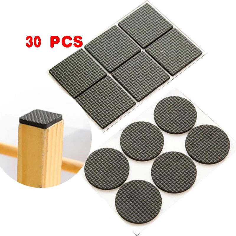 Set 30 Miếng Lót Chân Bàn Ghế Chống Trượt Chống Mài Mòn Tiện Dụng