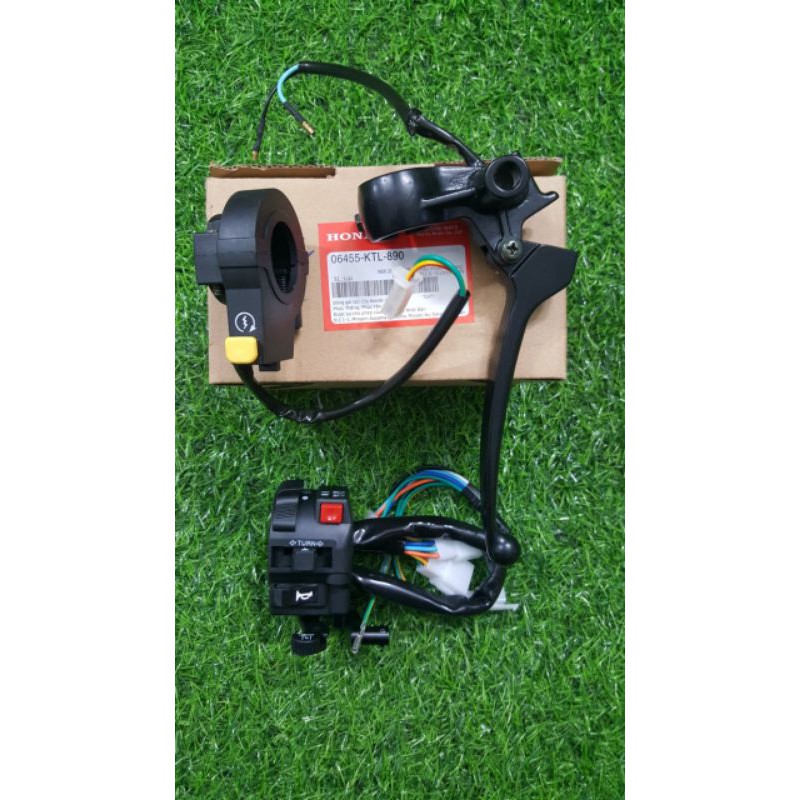 Cùm công tắc giả zin 1/1 dành cho các dòng wave thái 110 và wave alpha 2002 wave zx kèm tay thắng đầy đủ như hình