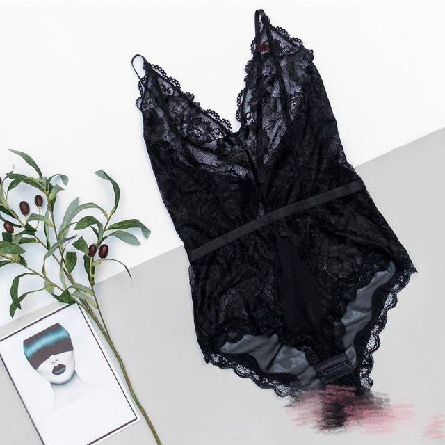 Bodysuit ren đồ lót 1 mảnh (sẵn) | BigBuy360 - bigbuy360.vn