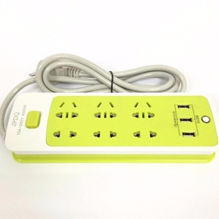 Ổ điện đa năng 6 lỗ cắm điện,3 cổng usb hàng tốt