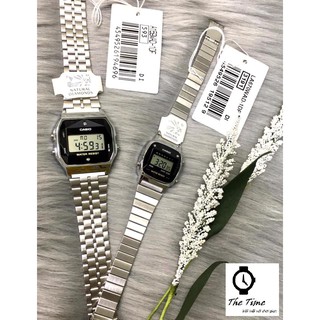 Đồng hồ đôi nam nữ Chính Hãng CASIO A159WAD-1DF & LA670WAD-1DF