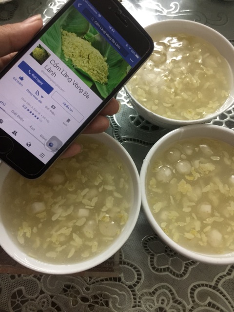 Cốm khô làng Vòng, chuẩn cốm mộc loại 1