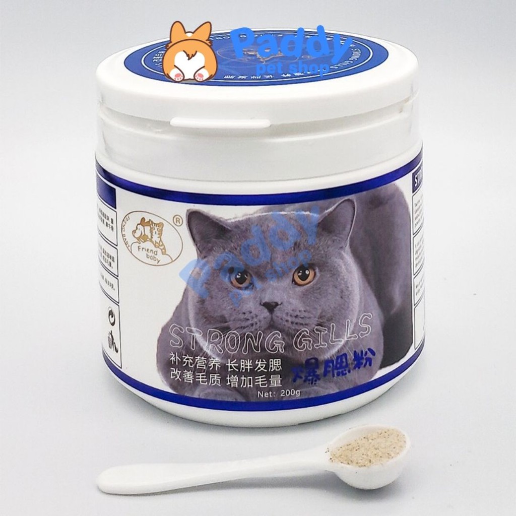 Bột Tăng Nọng Bánh Bao Dễ Thương Cho Mèo (200g)