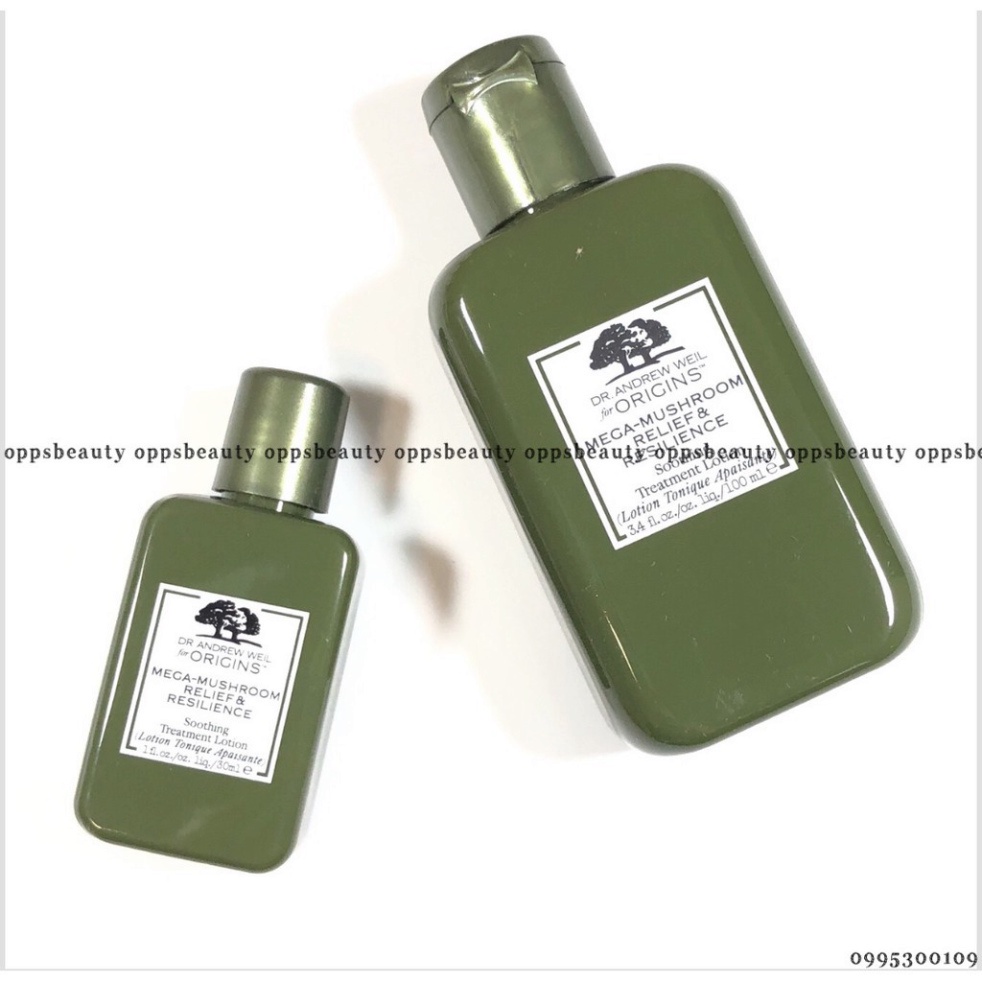 Sample mẫu thử Toner nấm linh chi ORIGINS MegaMushroom Relief & Resilience Soothing Treatment