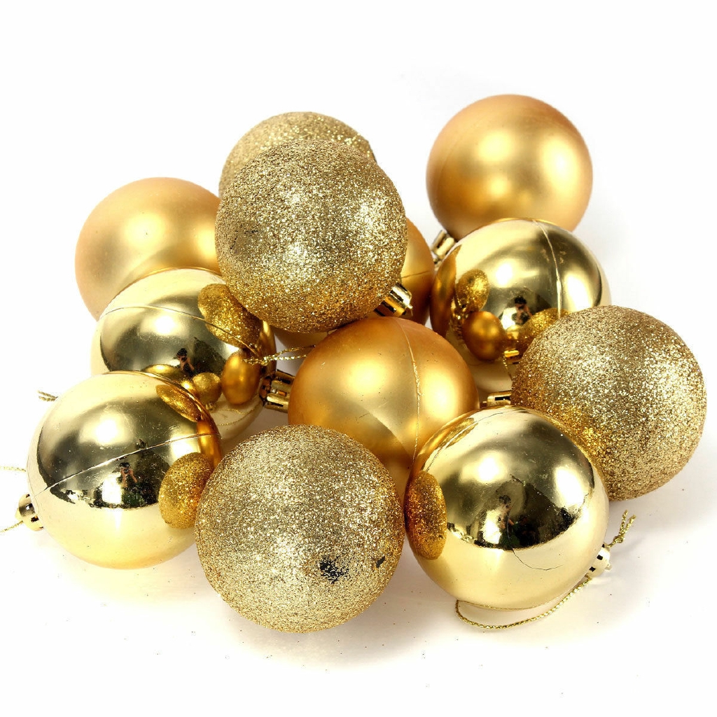 Hộp bóng treo trang trí cây thông Noel chống vỡ dành cho Giáng Sinh/ tiệc cưới/ tiệc tùng
