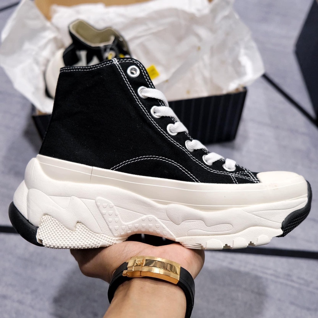 Giày MLB độn đế cổ cao mlb chunky high siêu phẩm hot trend nam nữ ảnh thật +freeship fullbox