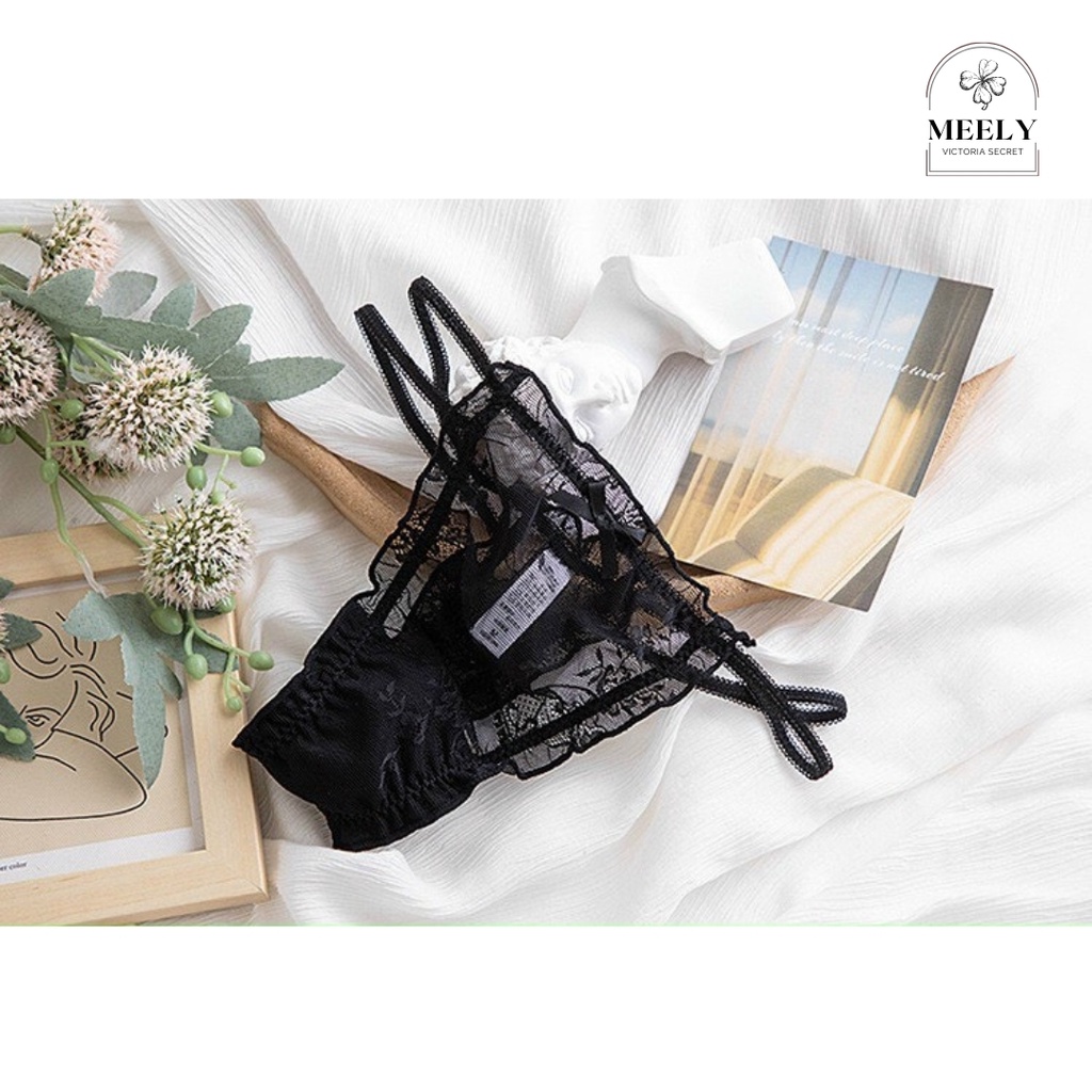 Quần Lót Lọt Khe Ren Xuyên Thấu Sexy  Nữ Cao Cấp Cạp Vừa Nâng Mông Chât Liệu Ren Co Giãn Siêu Đốt Mắt Gợi Cảm - 057 | BigBuy360 - bigbuy360.vn