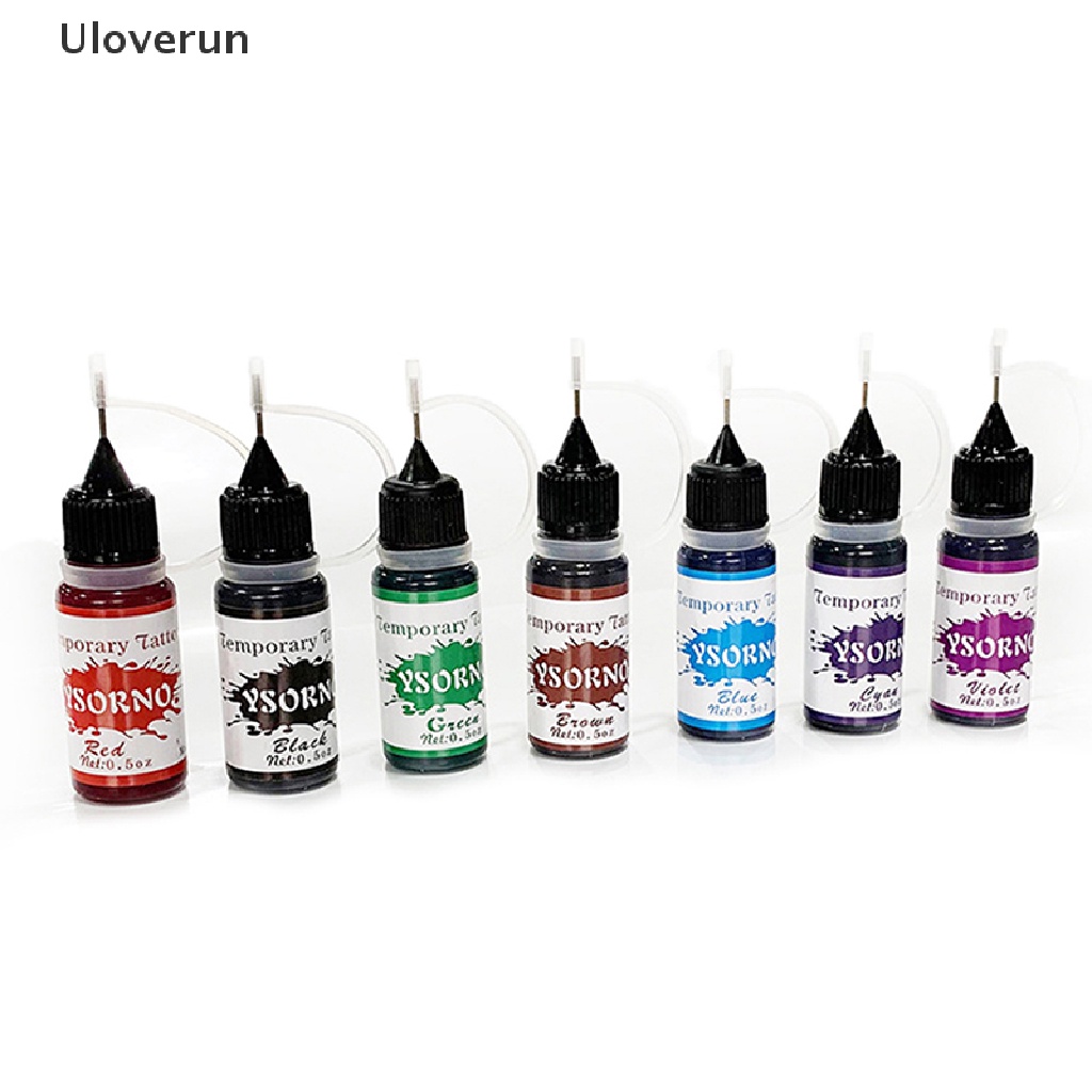 Mực Xăm Bán Vĩnh Viễn Tự Nhiên 10Ml Dành Cho Cơ Thể