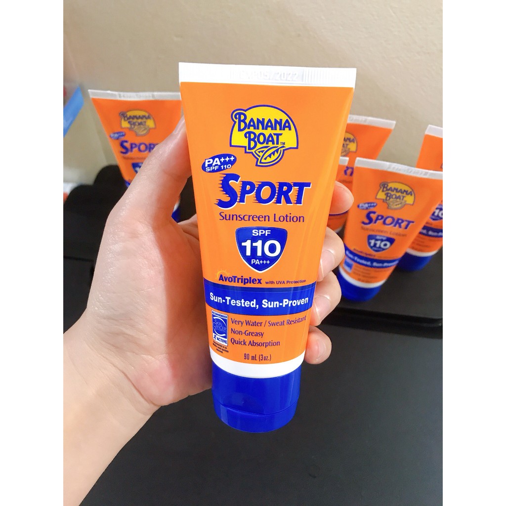 [Nhập Khẩu Mỹ]Kem Chống Nắng Thương Hiệu Banana Boat SPF50->110_90ml Các Loại