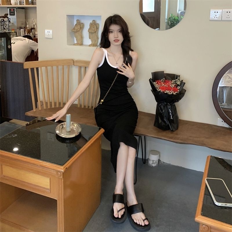 Đầm Ôm Eo Hai Dây Thời Trang Gợi Cảm Cho Nữ
