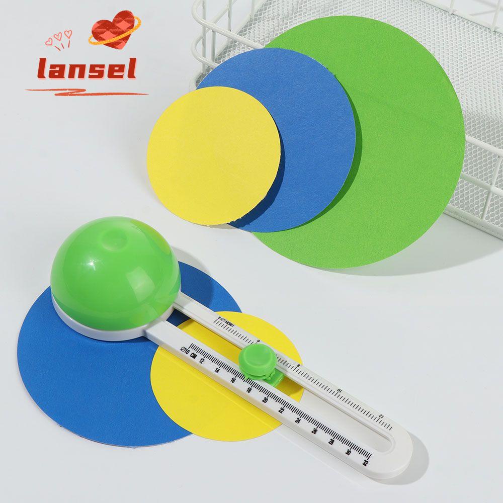 Dụng cụ cắt giấy hình tròn kèm thước la bàn xoay tiện dụng