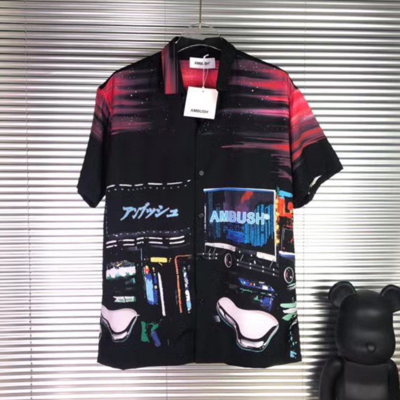 Áo sơ mi Ambush dekotora bowling shirt ss20
