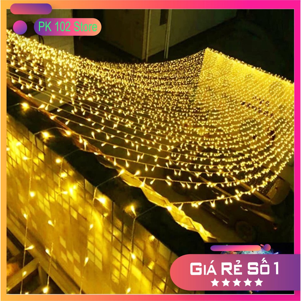 Đèn Led Trang Trí Nhấp Nháy 1 Mầu,Nhiều Màu.Đèn Bóng Kim Trang Trí Dài 5m - Ánh Sáng Đẹp CAM Kết HÀNG MỚI 100%