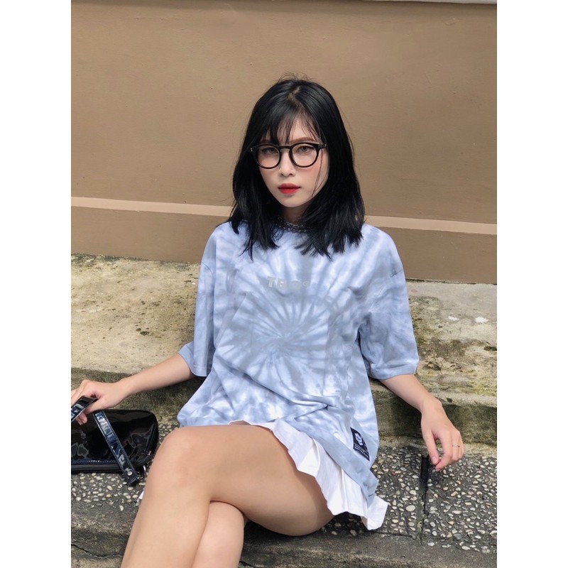 Áo thun tay lỡ Unisex TIE DYE TBO