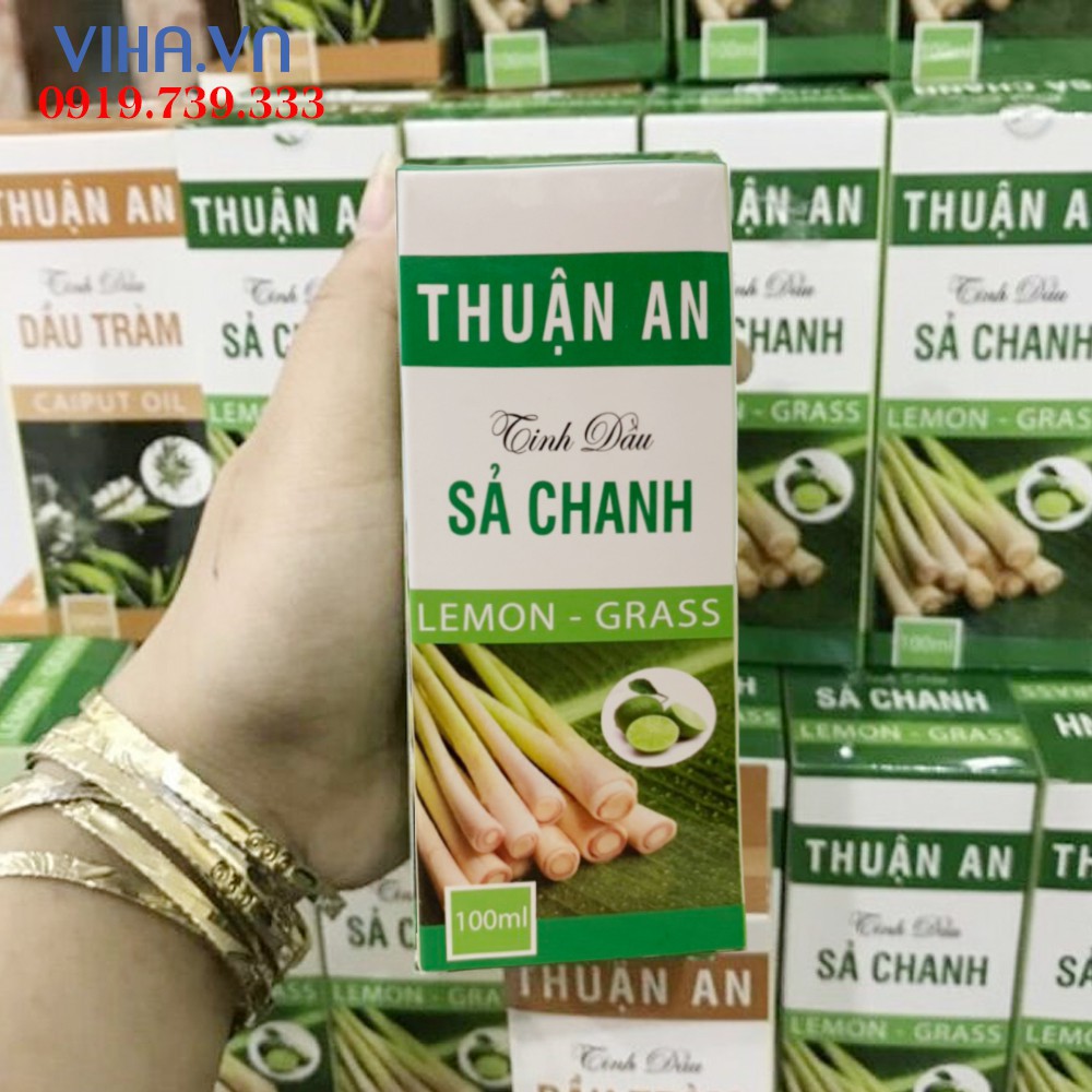 Tinh Dầu Sả Chanh, Tinh Dầu Chàm Thuận An 100ml